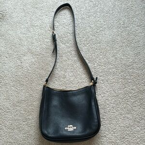 Coach Ellie File Bag cross-body purse with gold accents